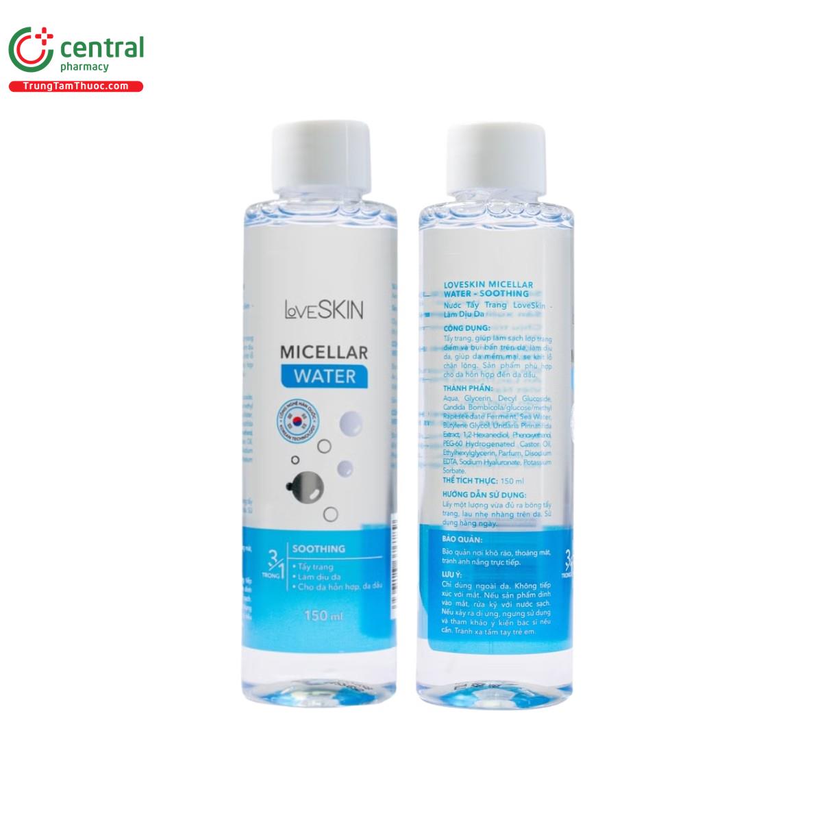 loveskin micellar water soothing 2 G2774