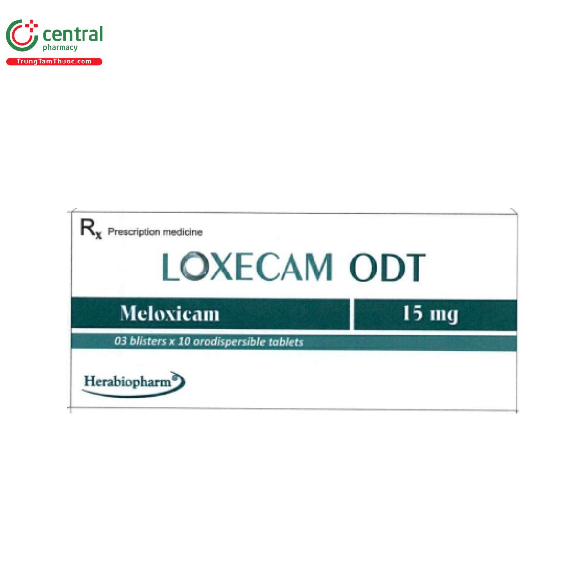 loxecam odt 15mg 2 H3268 loxecam odt 15mg 2 H3268