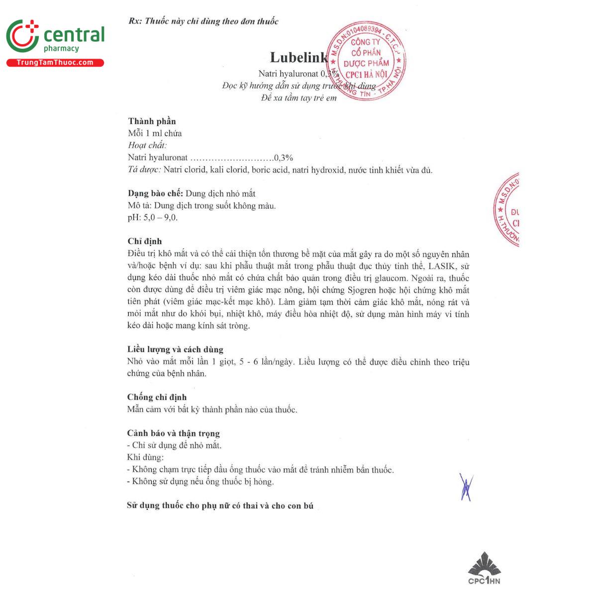 lubelink 0 3 8 K4783 lubelink 0 3 8 K4783