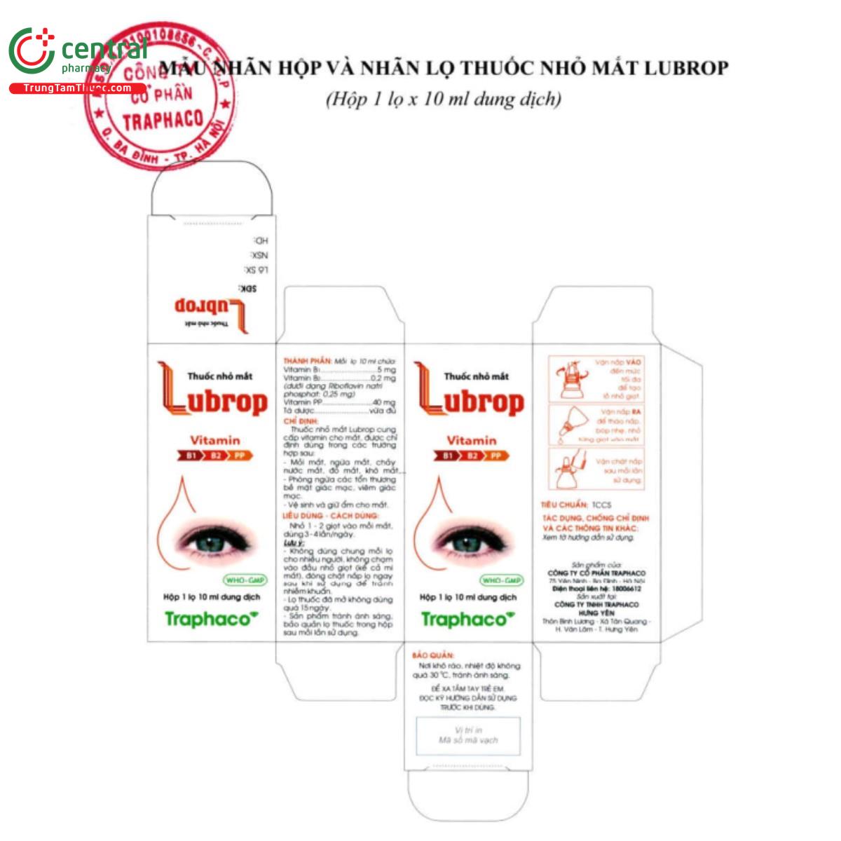 lubrop 10ml 4 L4107