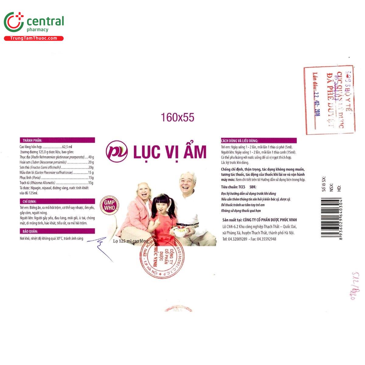 luc vi am duoc phuc vinh 6 B0858 luc vi am duoc phuc vinh 6 B0858