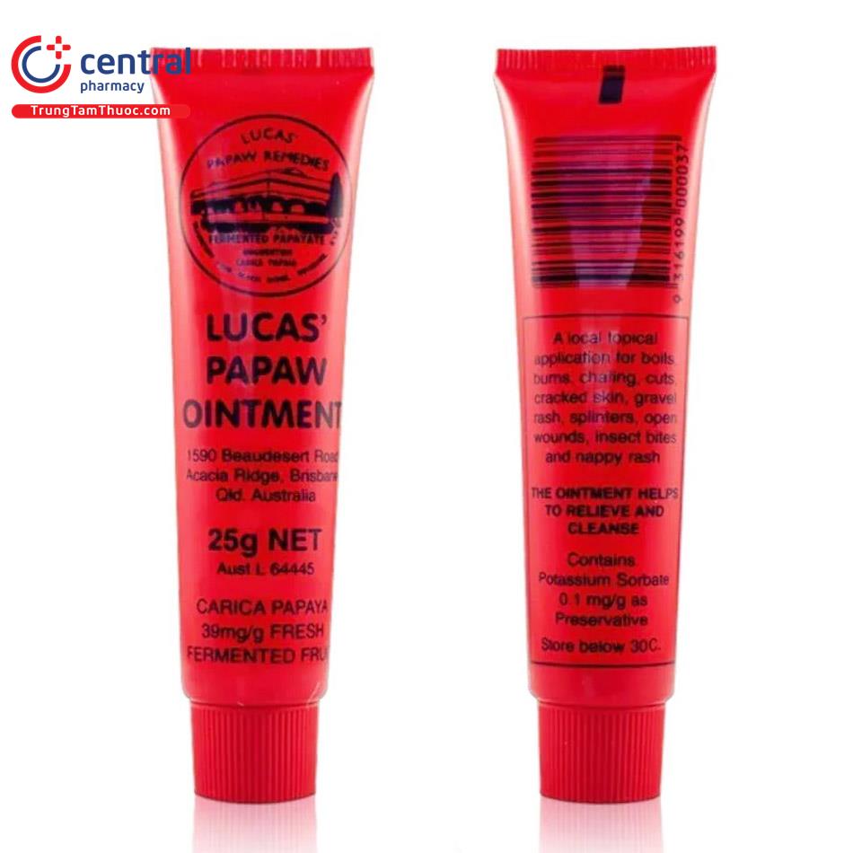 lucas papaw ointment 25g 5 P6672