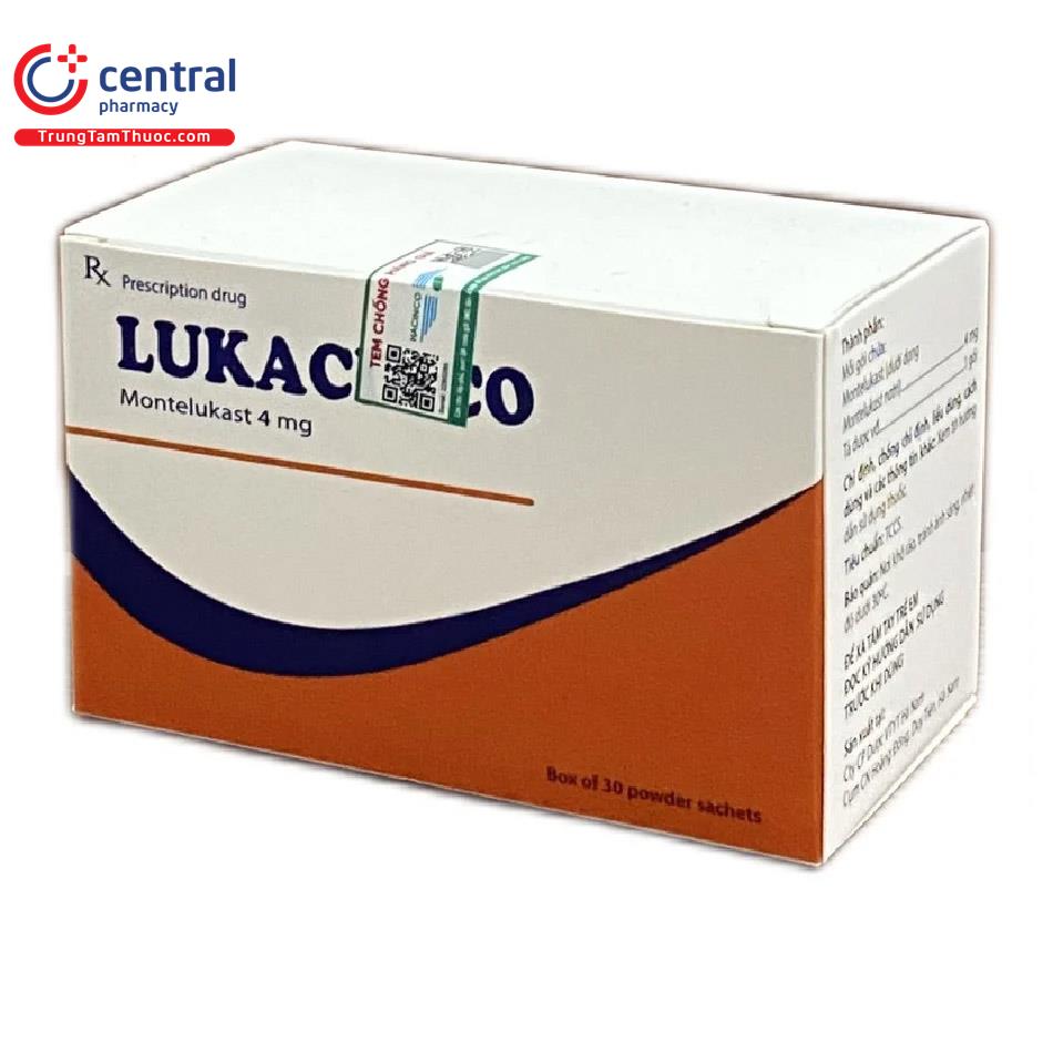 lukacinco 4mg 2 N5558