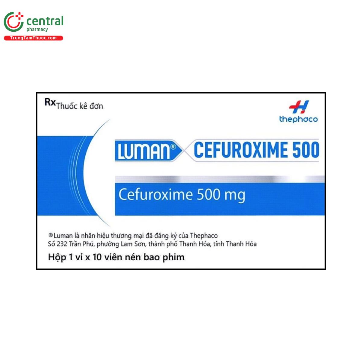 luman cefuroxime 500mg 1 F2733 luman cefuroxime 500mg 1 F2733