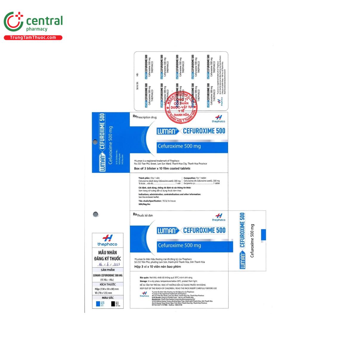 luman cefuroxime 500mg 3 V8676 luman cefuroxime 500mg 3 V8676