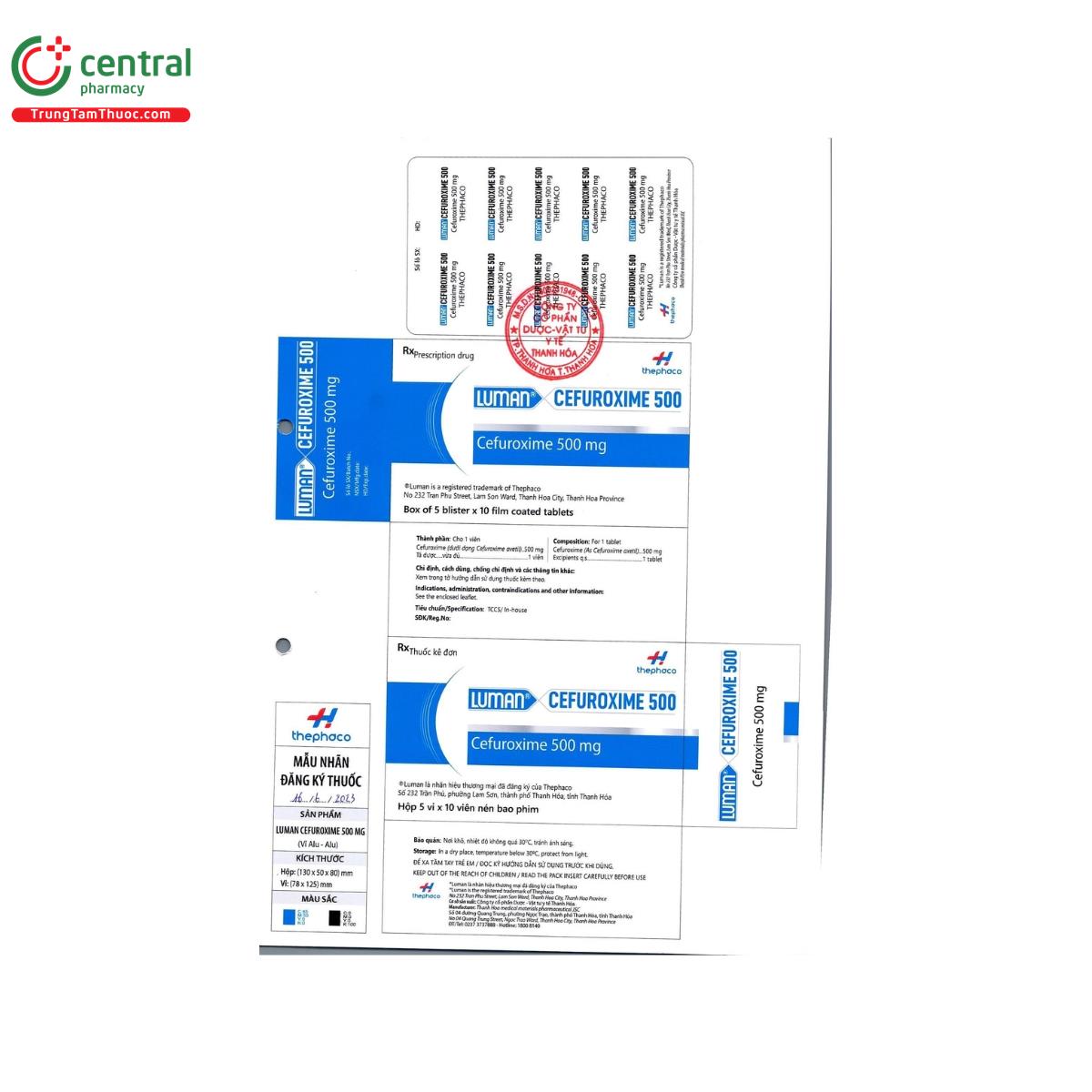 luman cefuroxime 500mg 4 K4480 luman cefuroxime 500mg 4 K4480
