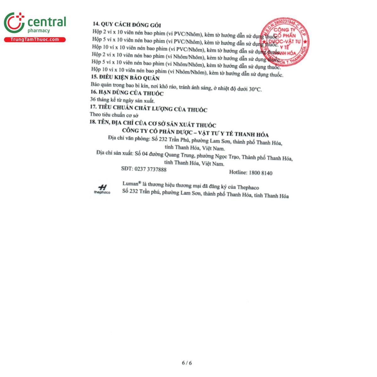 luman deszalo tb 5mg 11 S7432 luman deszalo tb 5mg 11 S7432