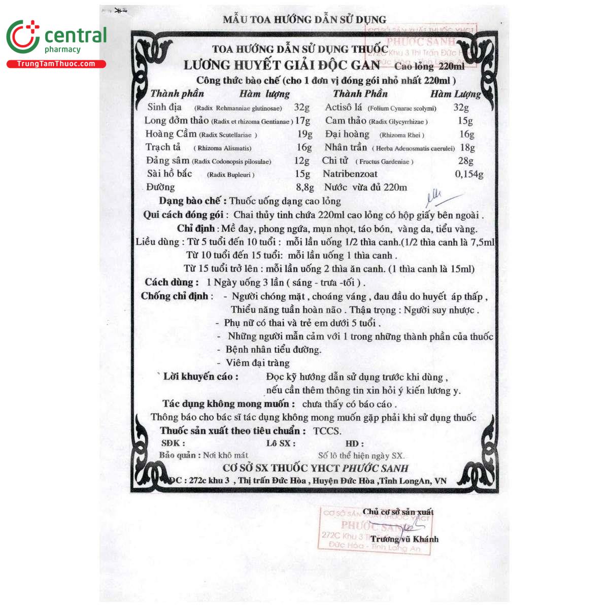 luong huyet giai doc gan 8 U8465 luong huyet giai doc gan 8 U8465