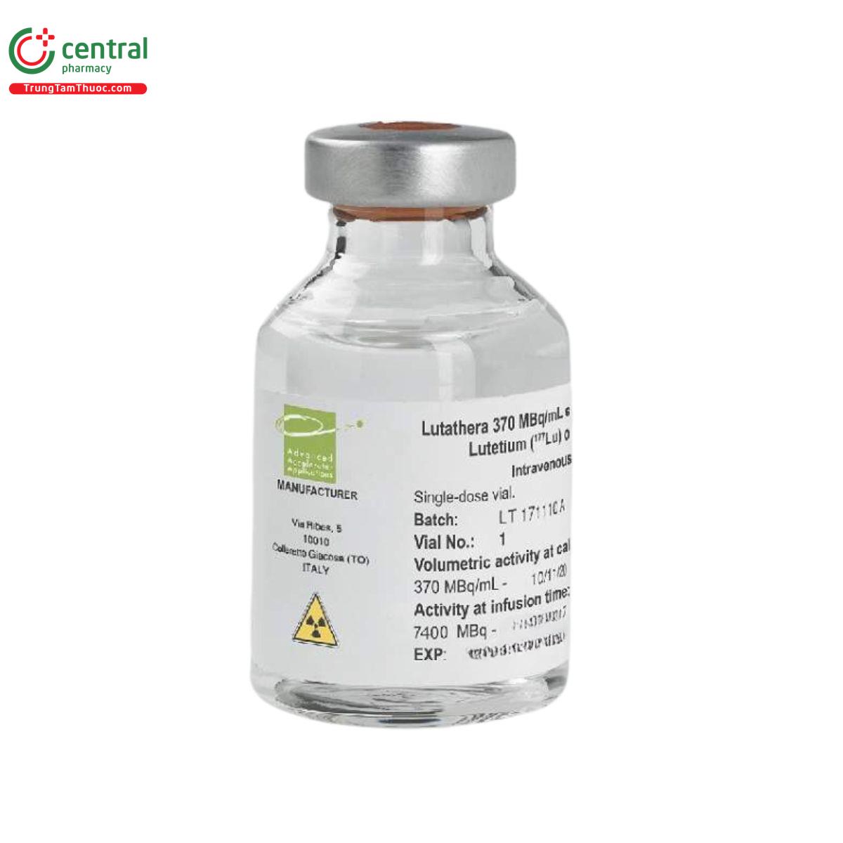 lutathera 370 mbq ml 1 G2814