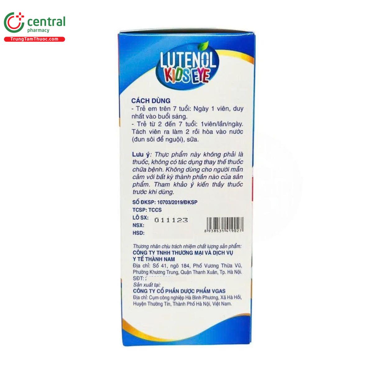 lutenol kids eye 3 R6240