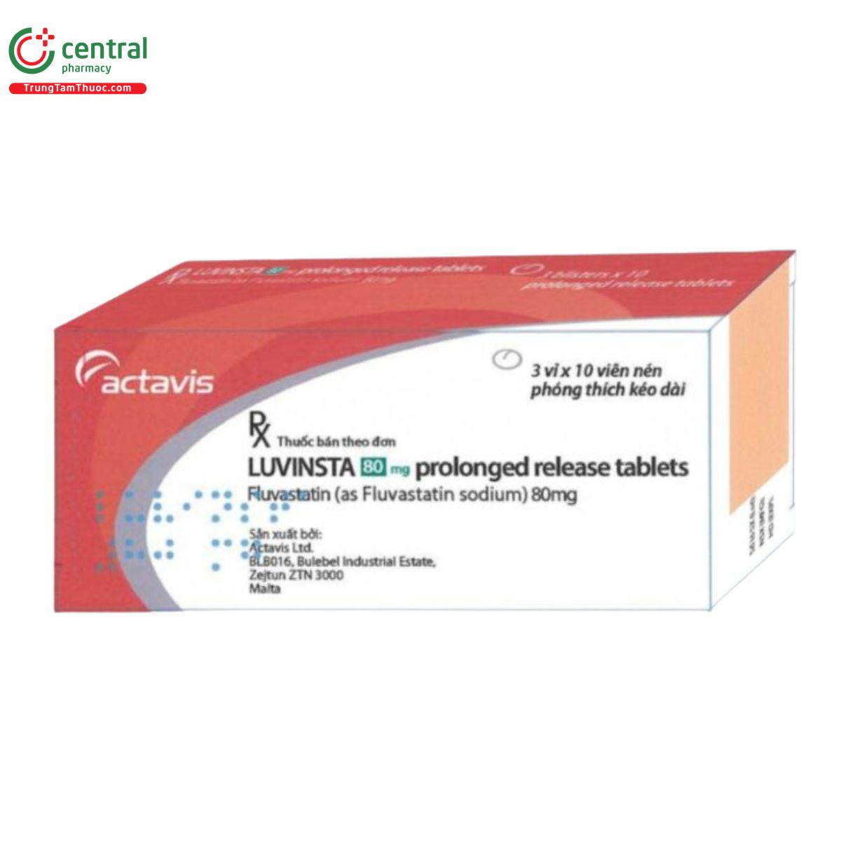 luvinsta 80mg 1 U8271