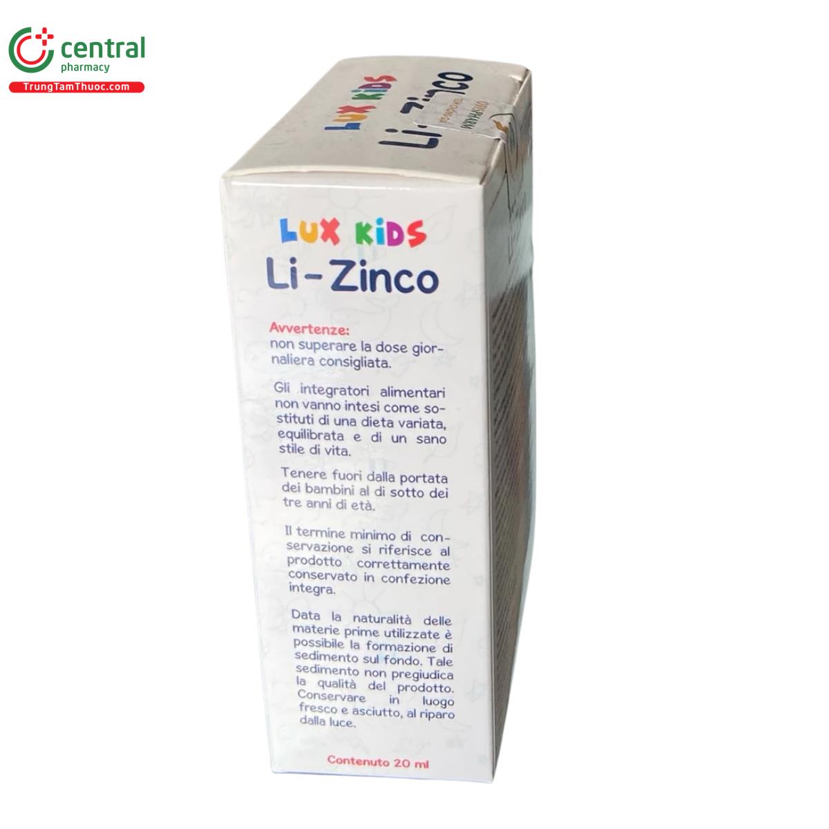 lux kids li zinco 7 C0716 lux kids li zinco 7 C0716