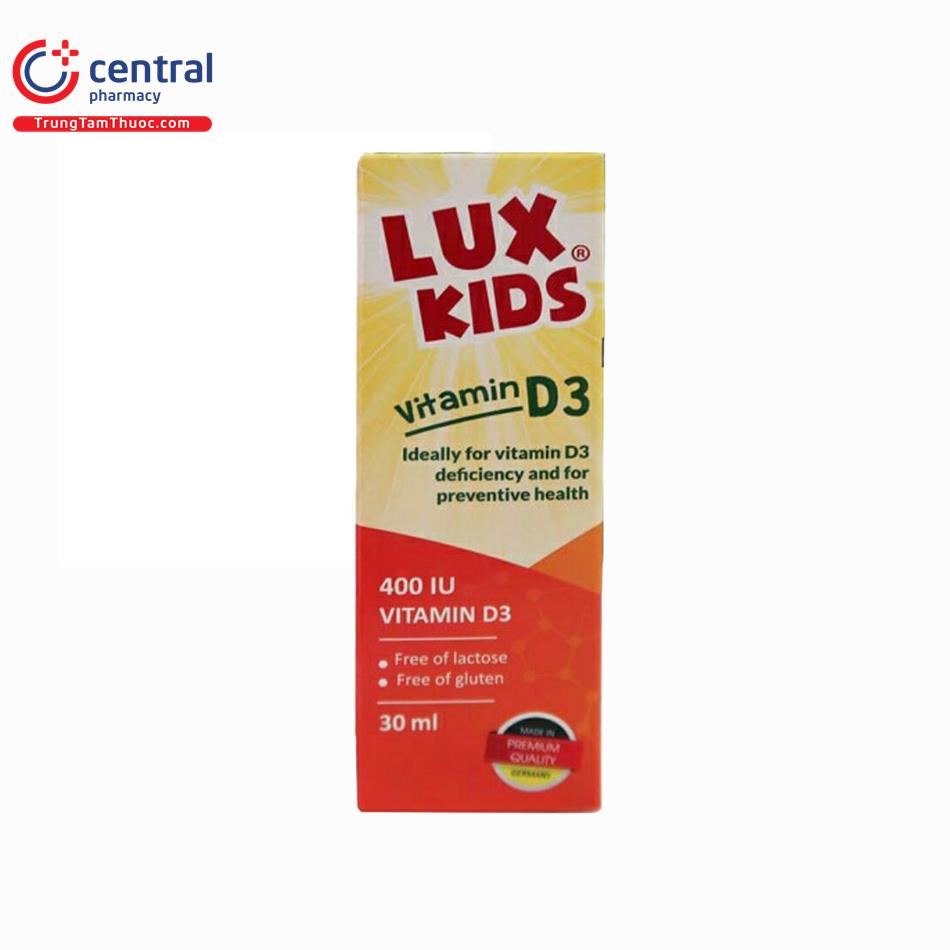 lux kids vitamin d3 3 J3316