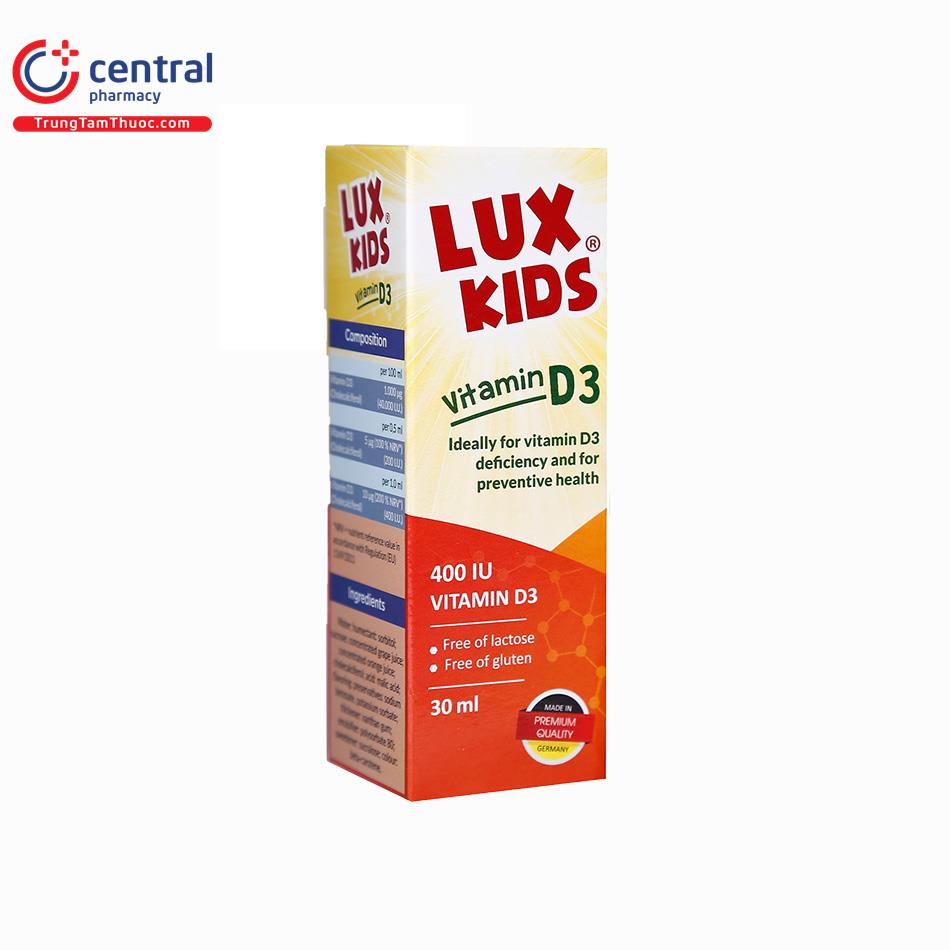 lux kids vitamin d3 4 H2342