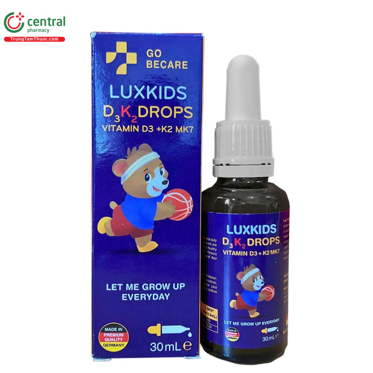 luxkids d3k2 drops 1 T7158