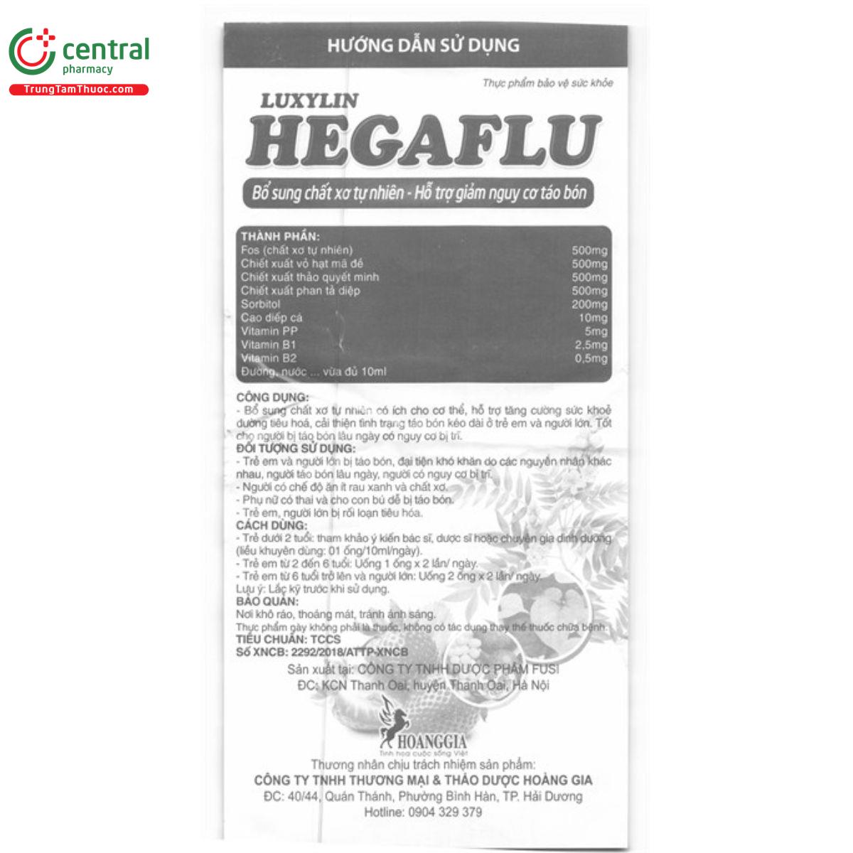 luxylin hegaflu 4 L4117