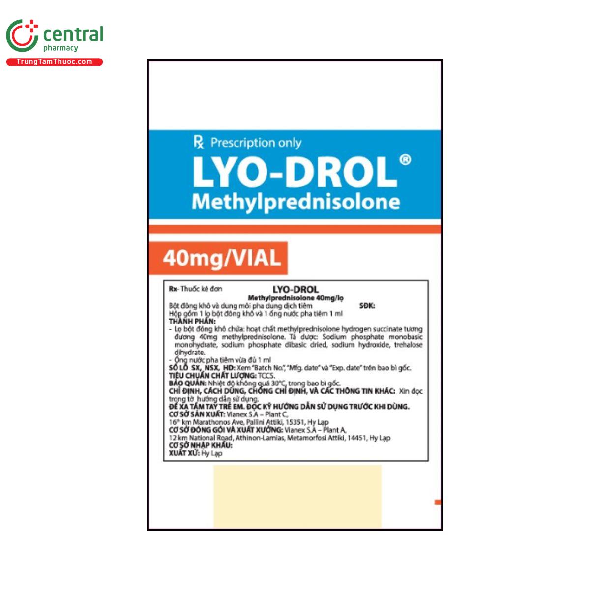 lyo drol 1 O6586 lyo drol 1 O6586