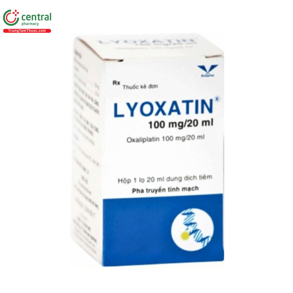 lyoxatin 100mg 20ml 4 T8355