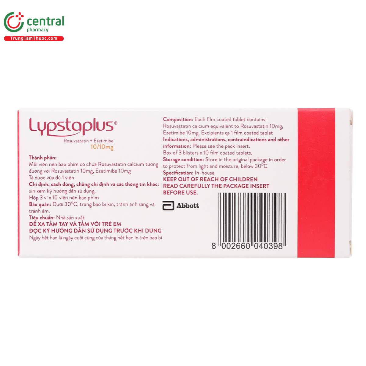 lypstaplus 10 10 mg 2 N5487