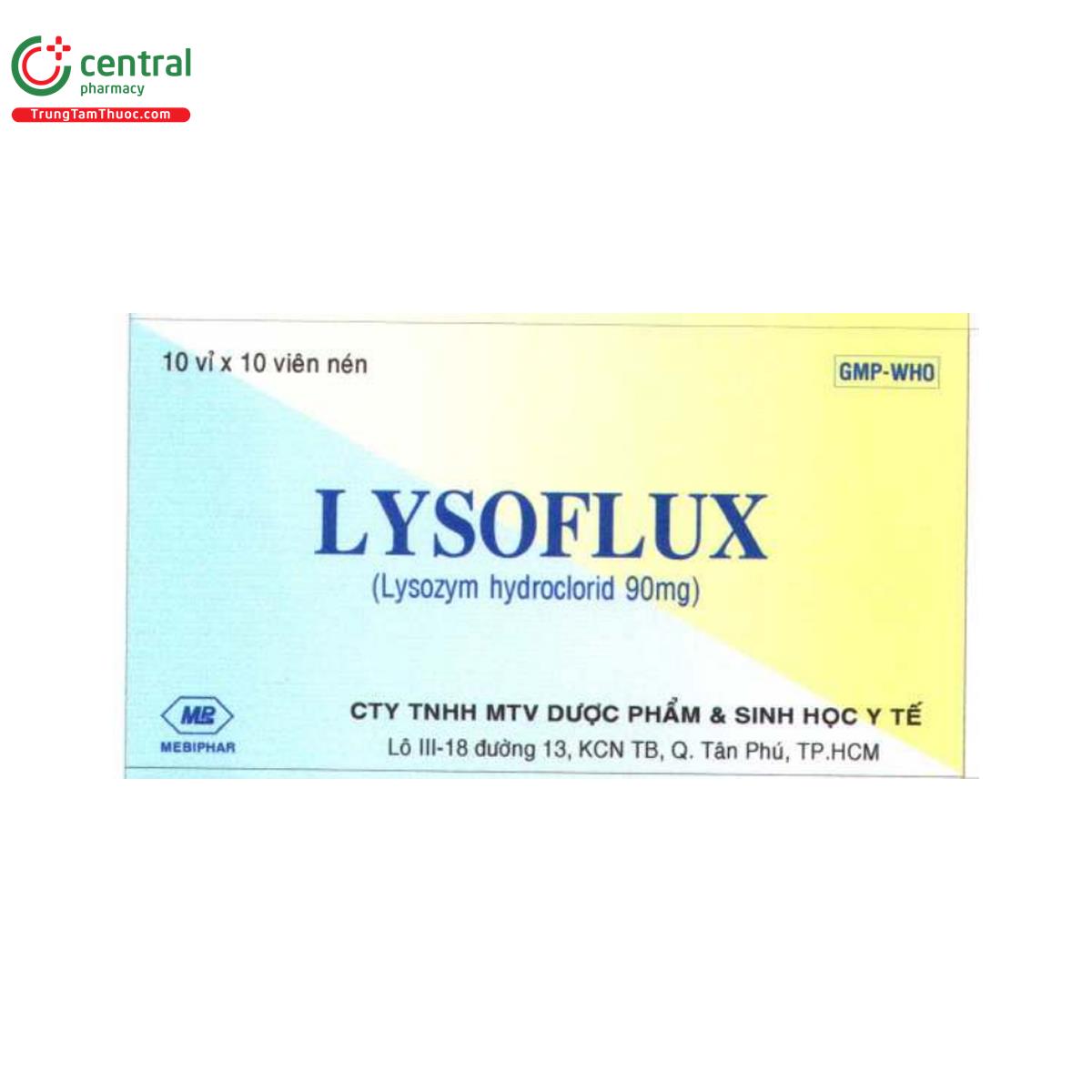lysoflux 90mg 2 I3710