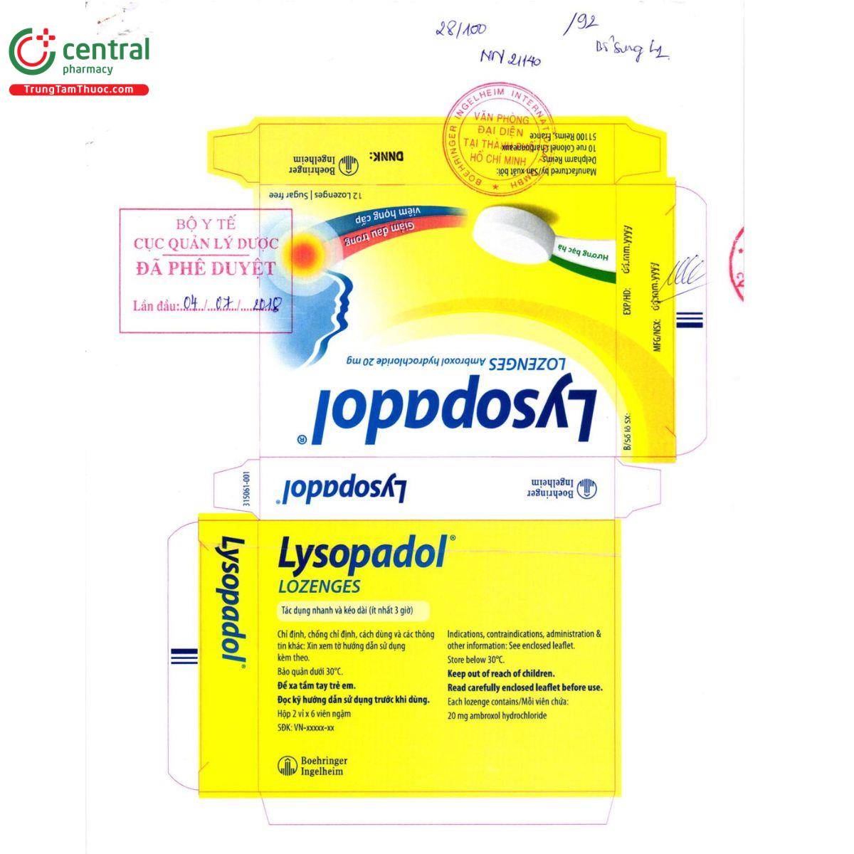 lysopadol 2 Q6422 lysopadol 2 Q6422