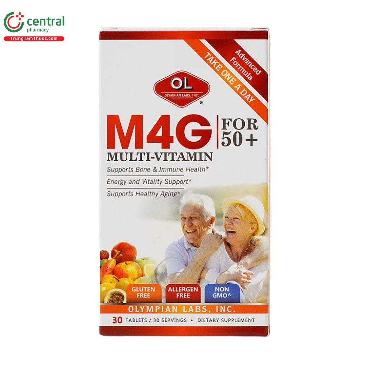 m4g multi vitamin for 50 3 D1036