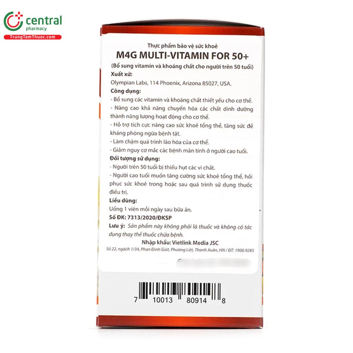 m4g multi vitamin for 50 6 R7386