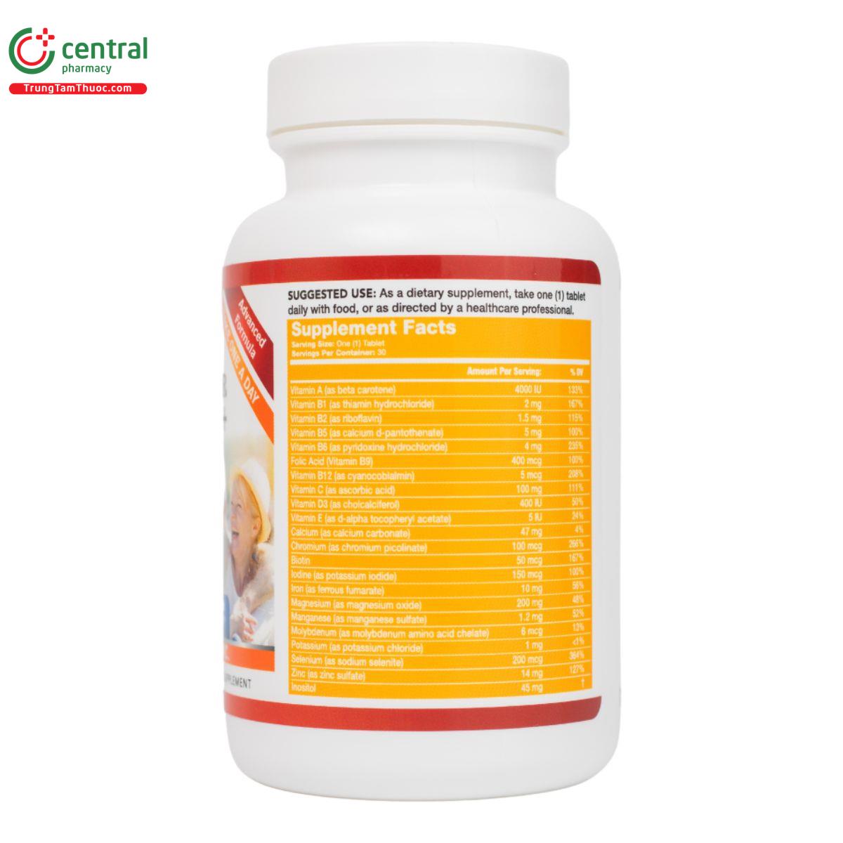 m4g multi vitamin for 50 8 U8060