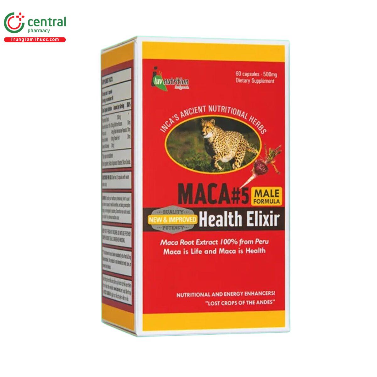 maca 5 health elixir 3 K4153