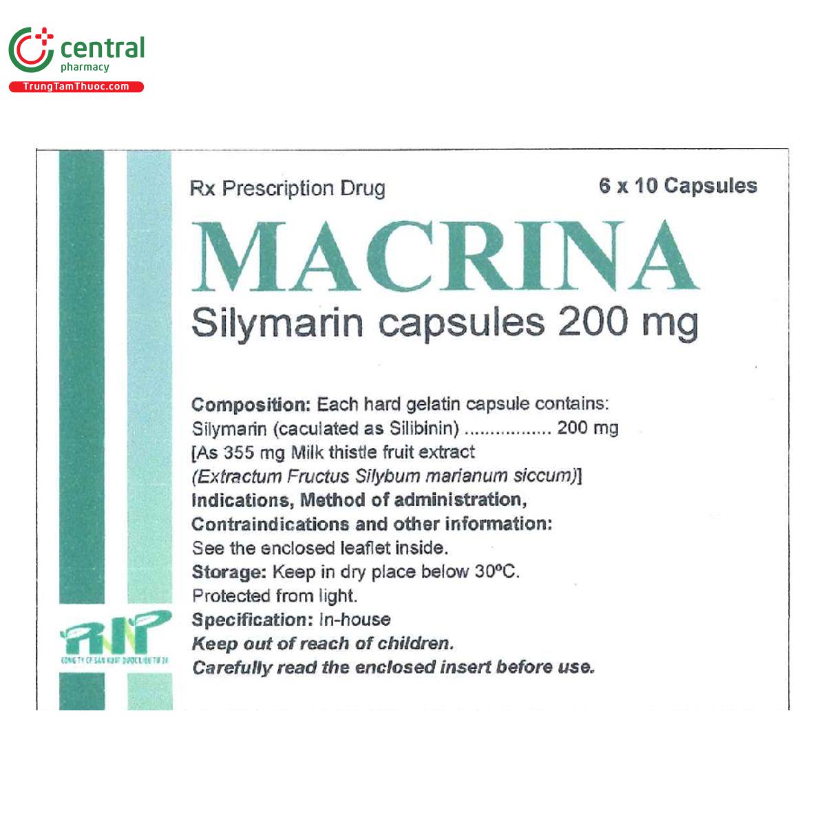 macrina 200mg G2836 macrina 200mg G2836