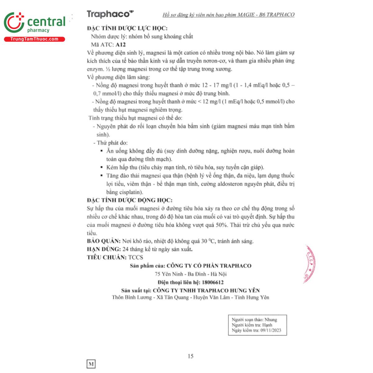 magie b6 traphaco 7 A0223 magie b6 traphaco 7 A0223