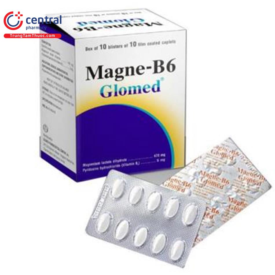 Thuốc Magne B6 Glomed: Công dụng, Cách dùng và Lợi ích cho Sức Khỏe