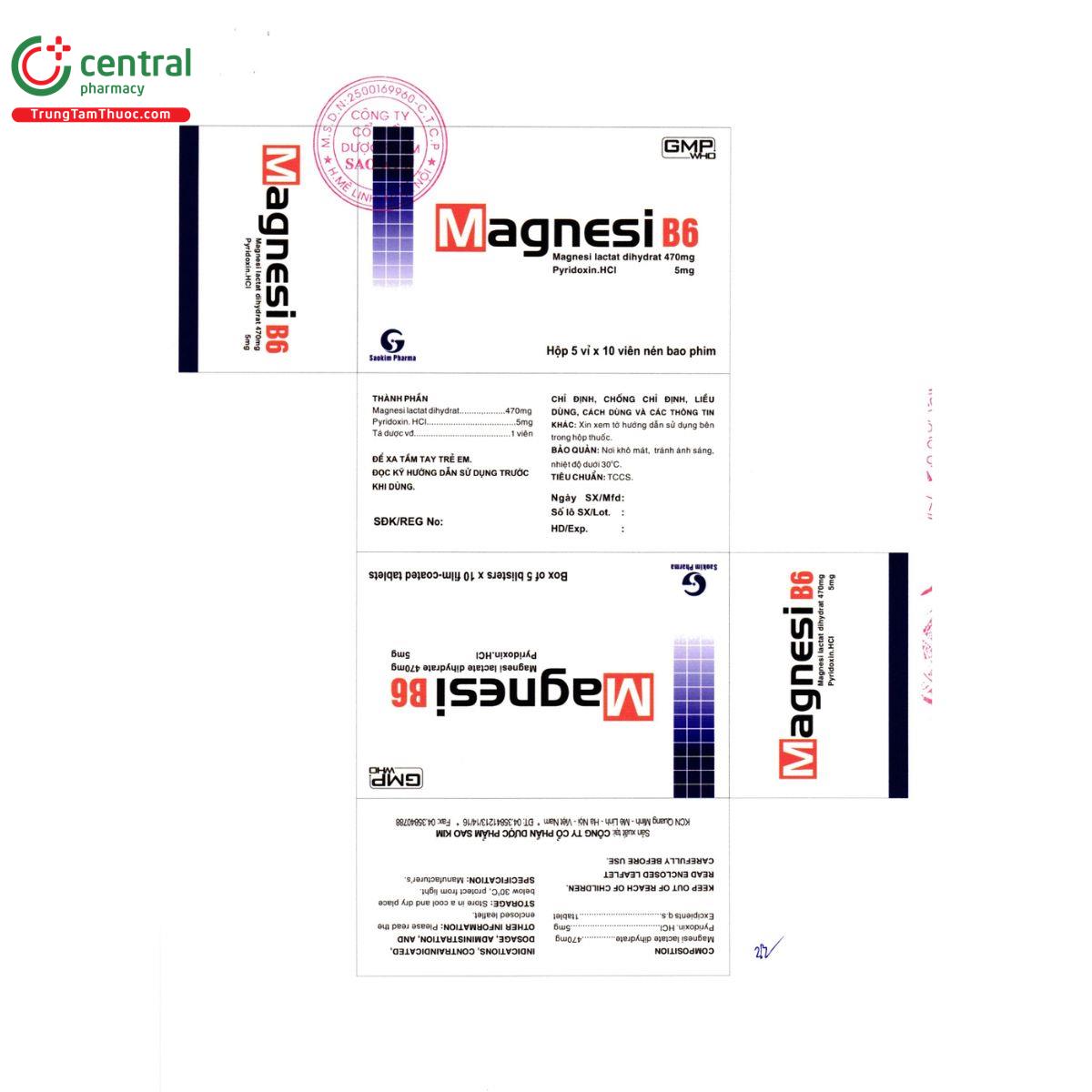 magnesi b6 sao kim pharma 6 A0426 magnesi b6 sao kim pharma 6 A0426