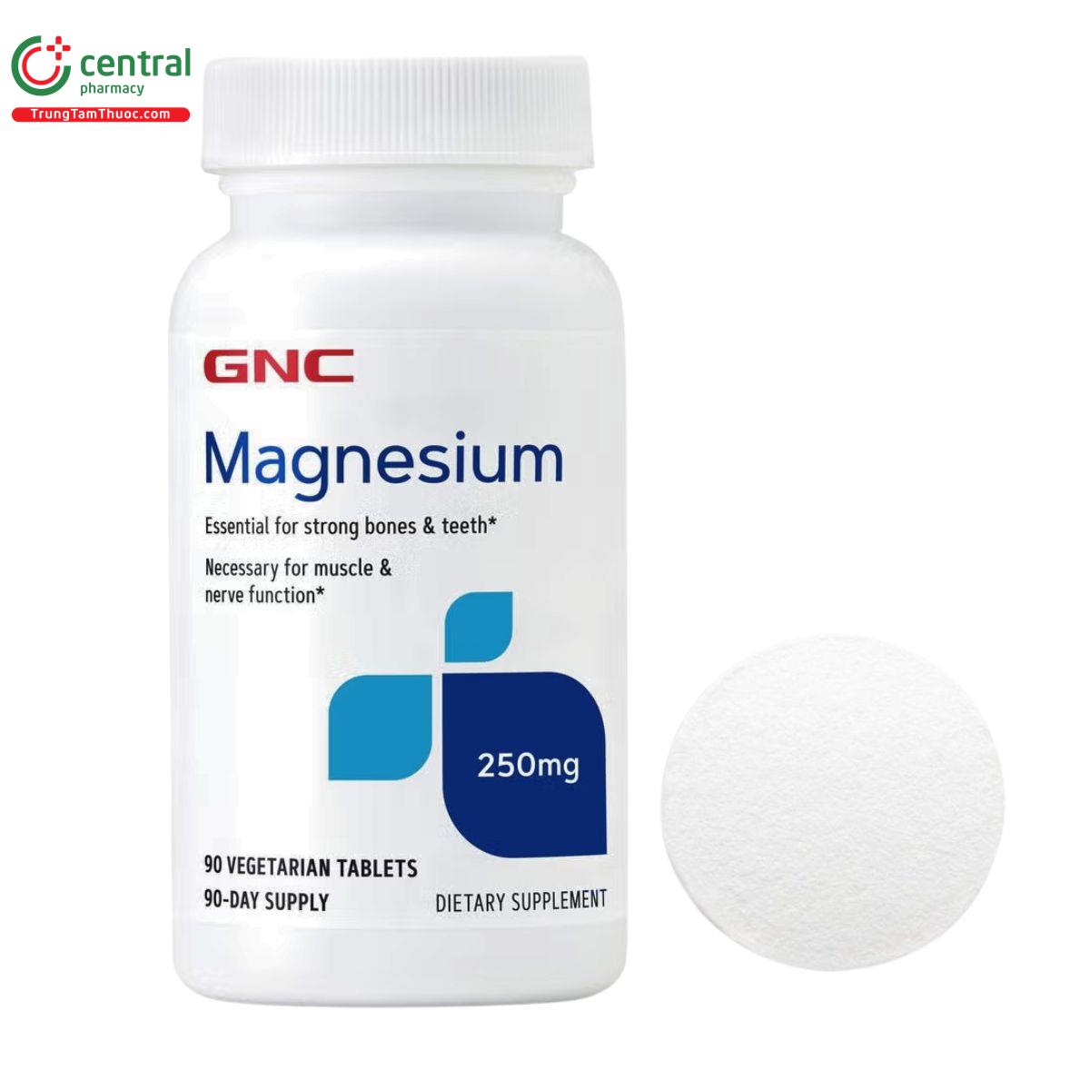 magnesium 250mg gnc M5202