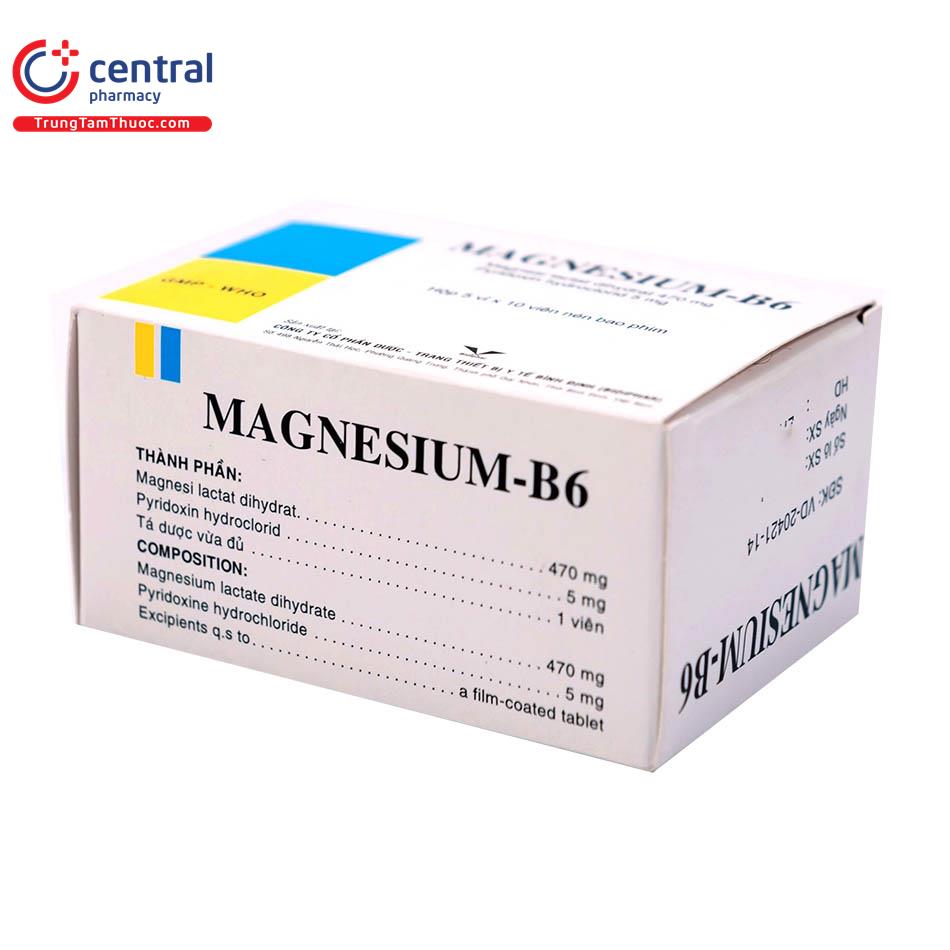 magnesium b6 bidiphar 6 N5607