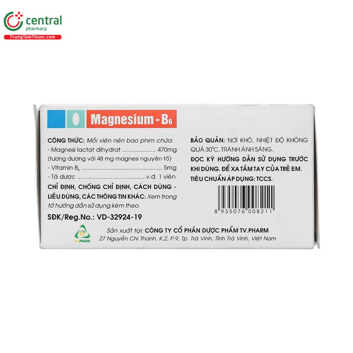 magnesium b6 tv pharm 4 Q6453