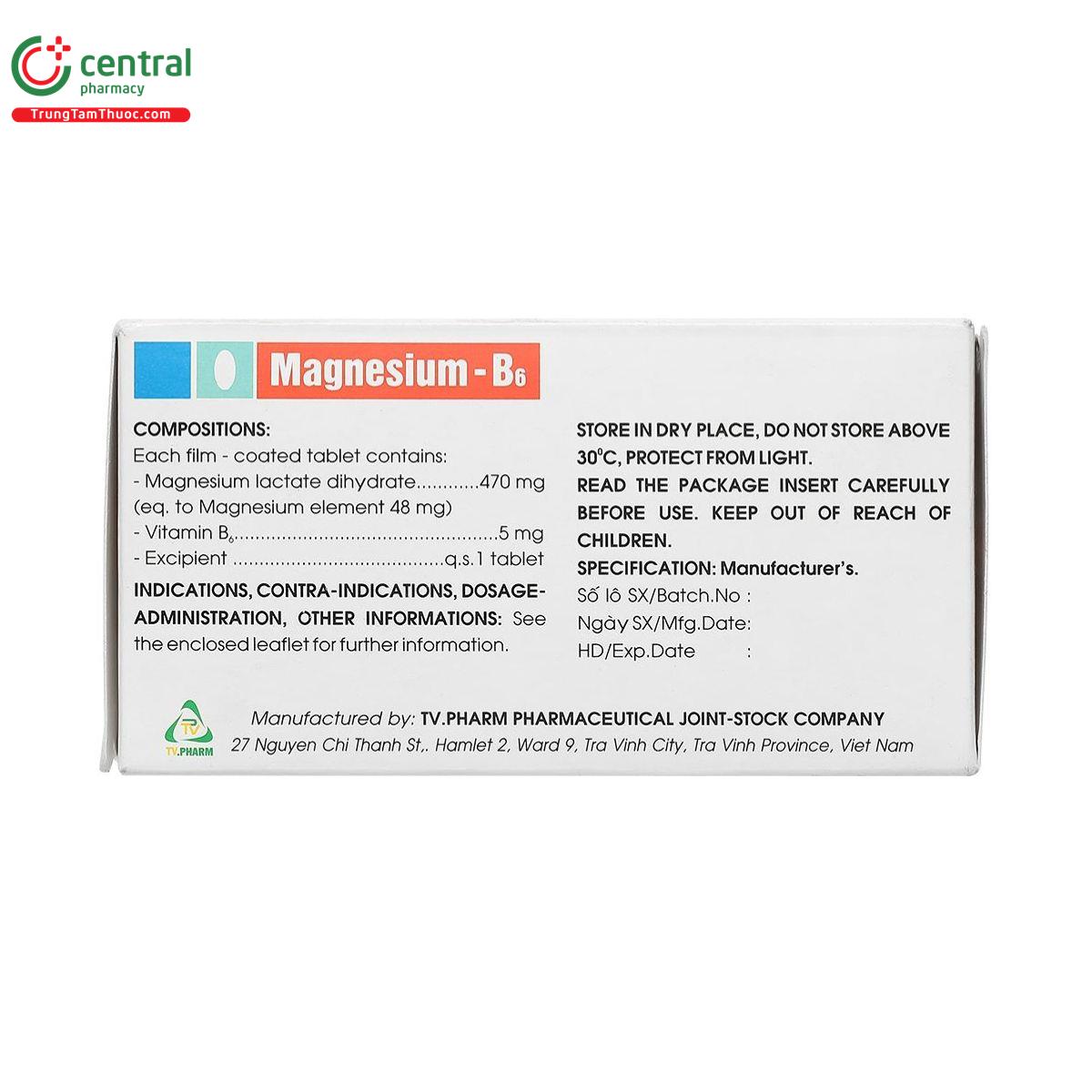 magnesium b6 tv pharm 5 B0100