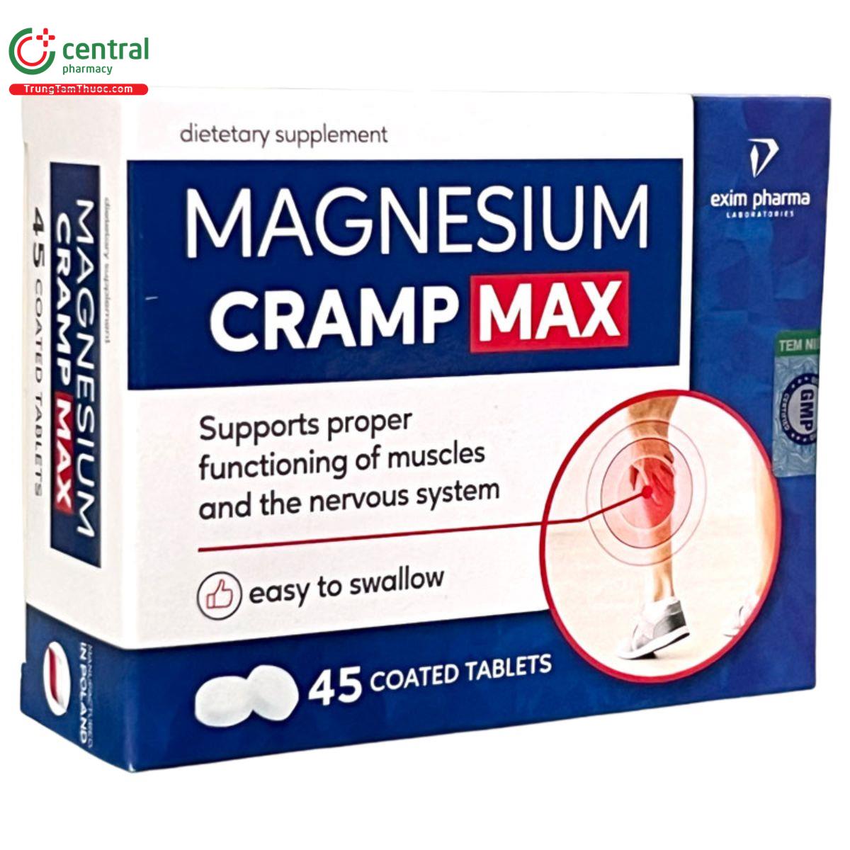 magnesium cramp max 6 H3507