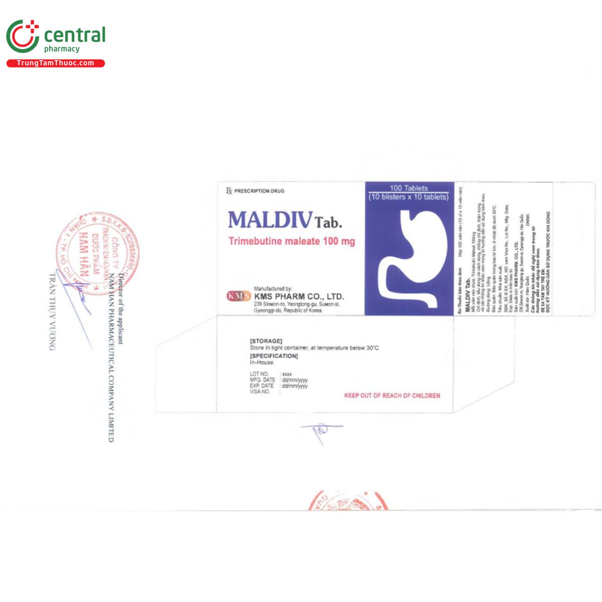 maldiv tab 100mg 5 E1280 maldiv tab 100mg 5 E1280