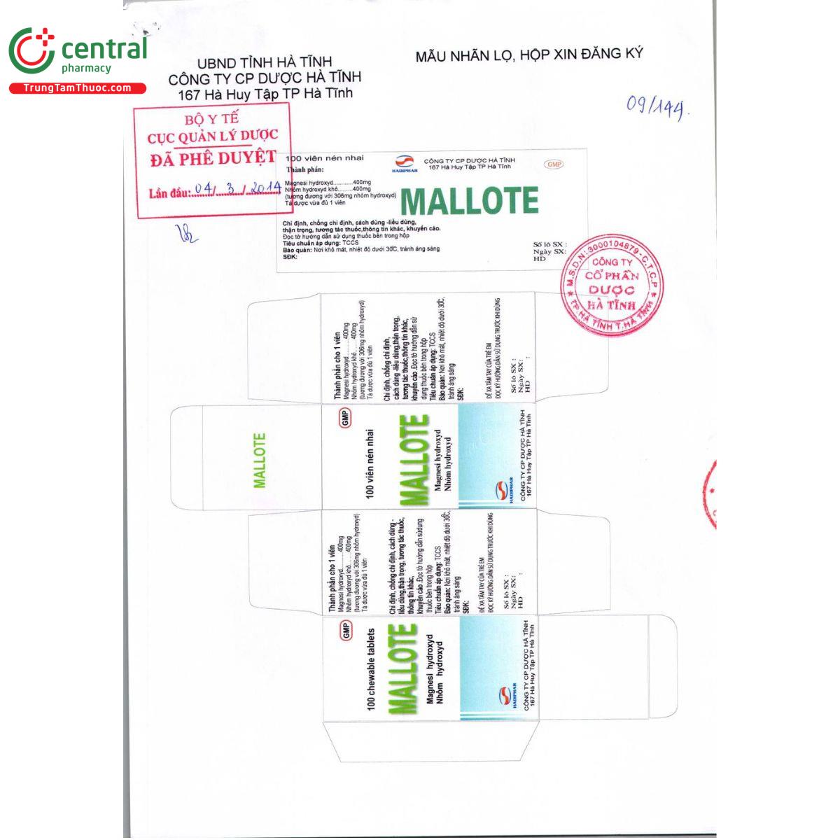 mallote 4 P6745 mallote 4 P6745