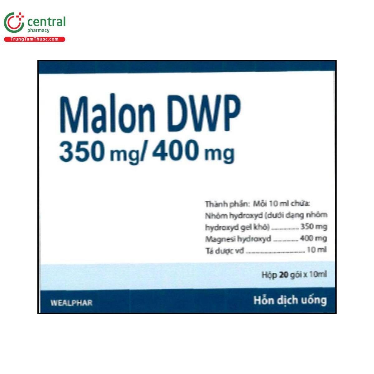 malon dwp 350mg 400mg 1 G2714