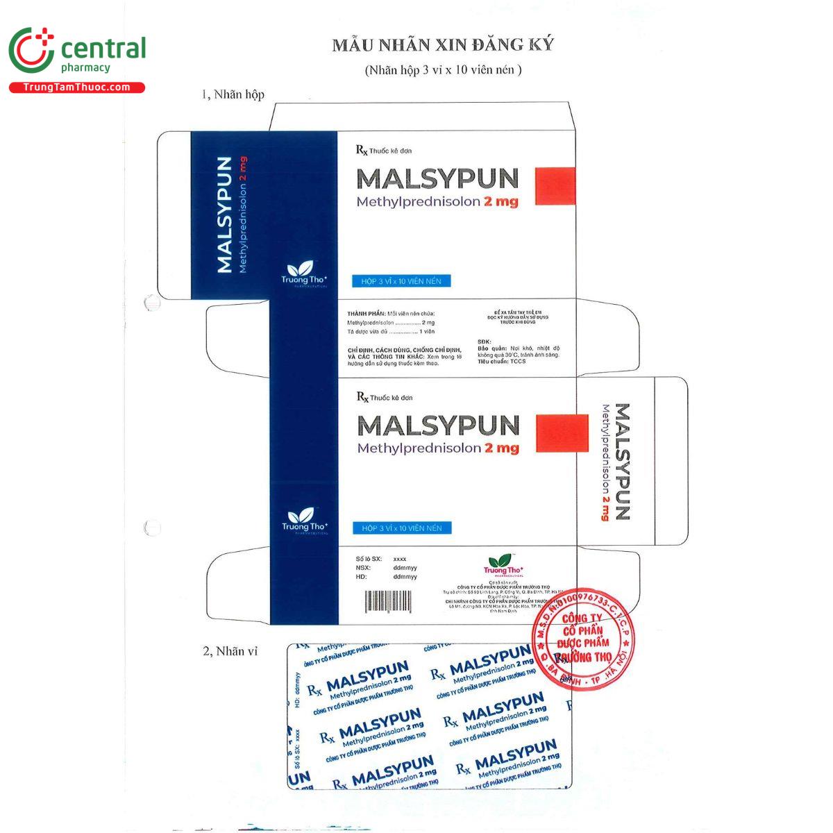 malsypun 2mg 2 G2502