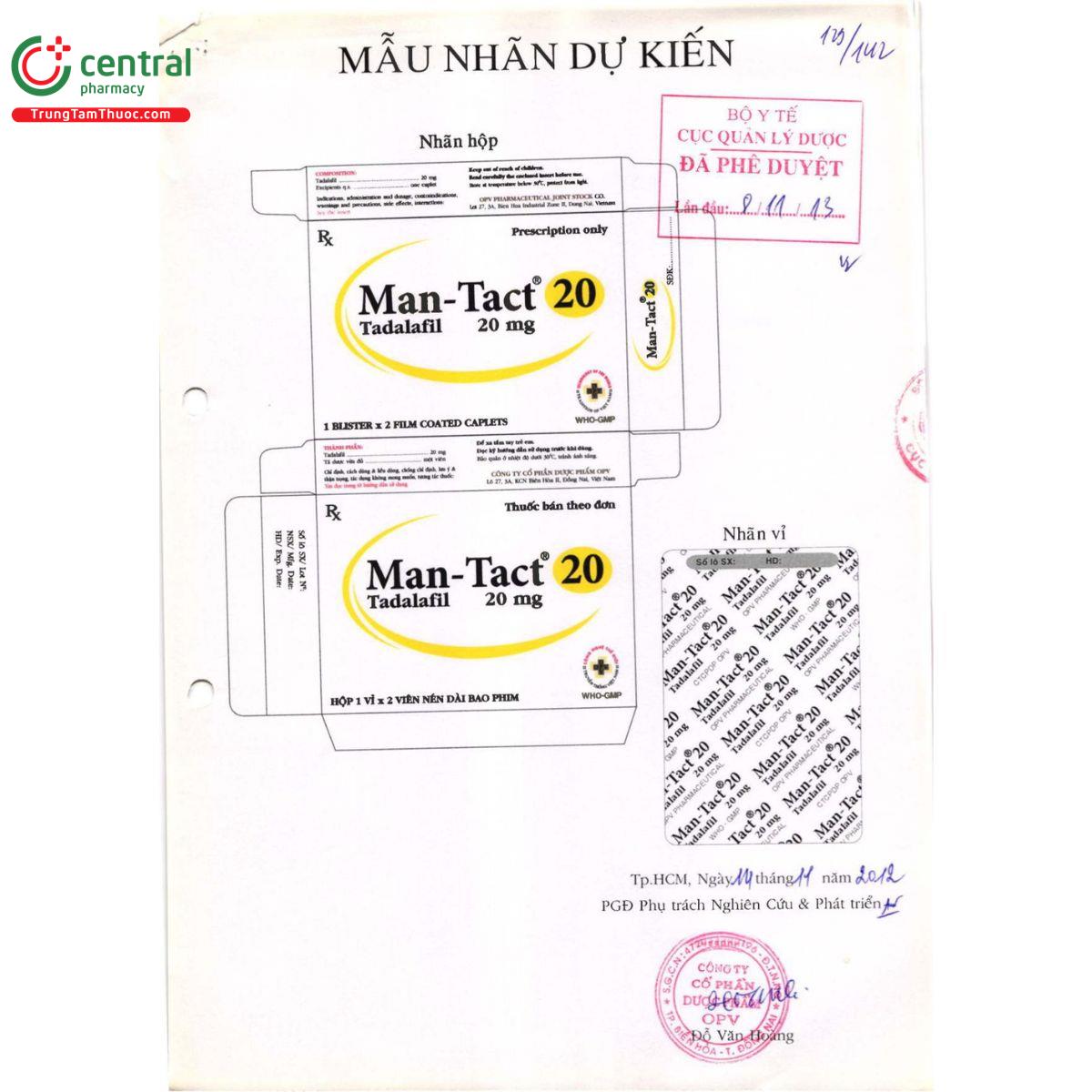 man tact 20 4 V8835