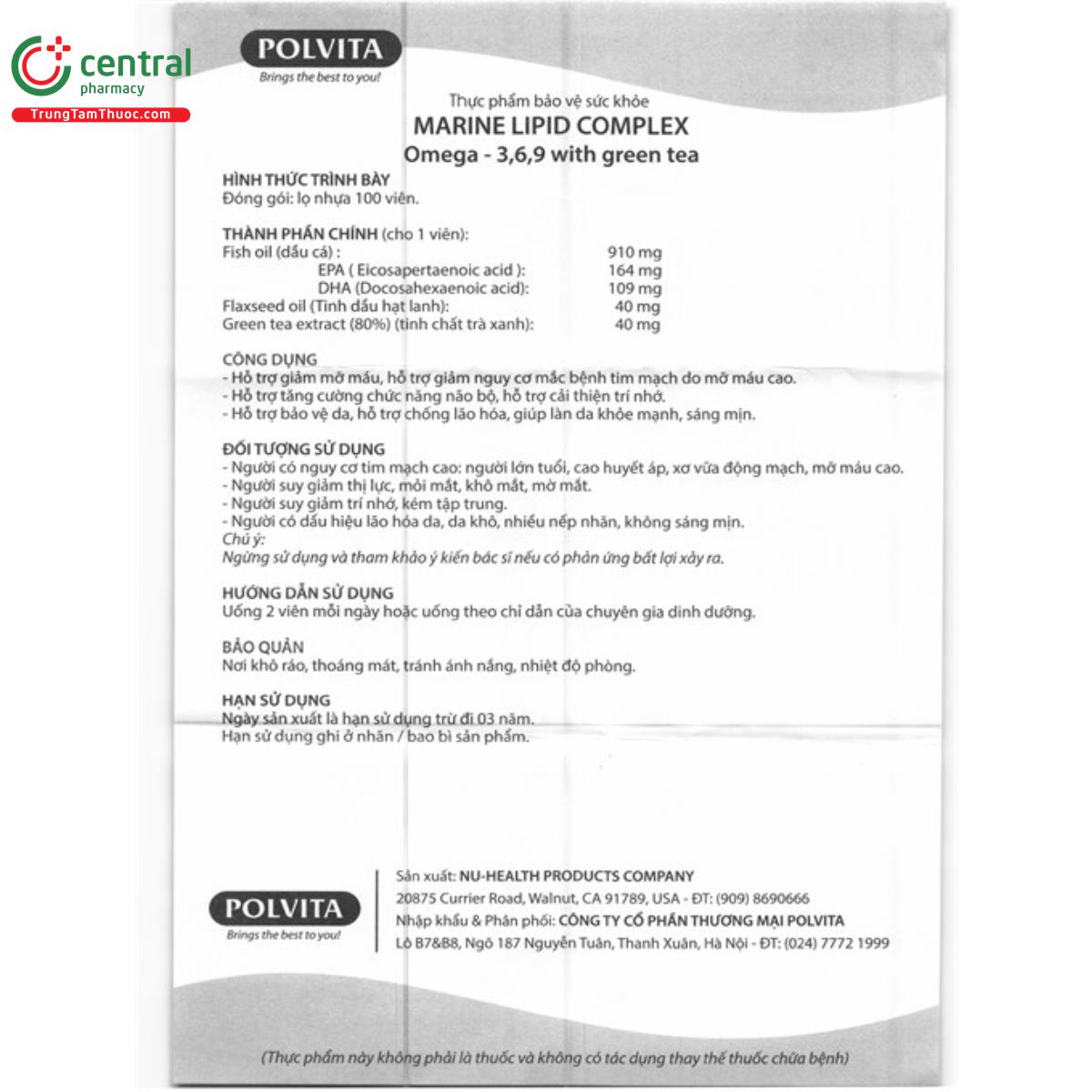 marine lipid complex 13 G2083