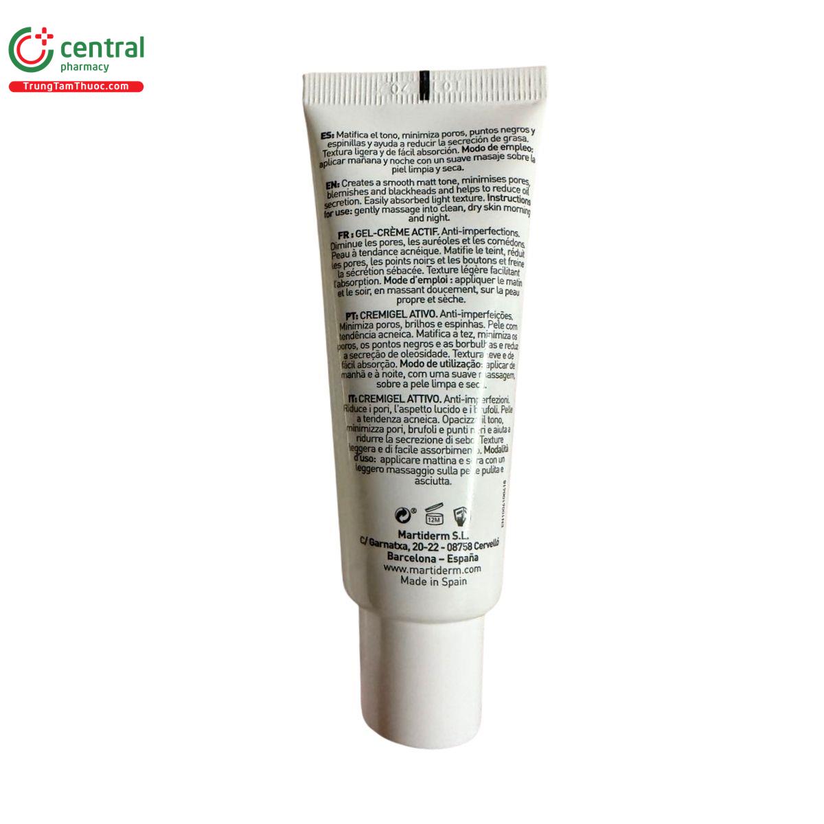 martiderm acniover cremigel activo 5 K4287 martiderm acniover cremigel activo 5 K4287