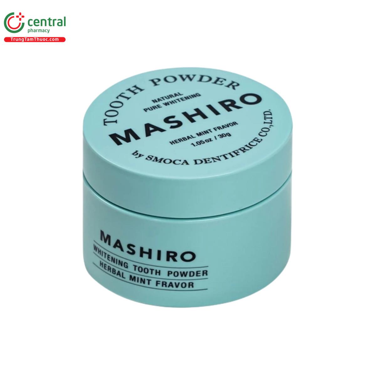mashiro tooth powder herbal mint flavor 10 M5074