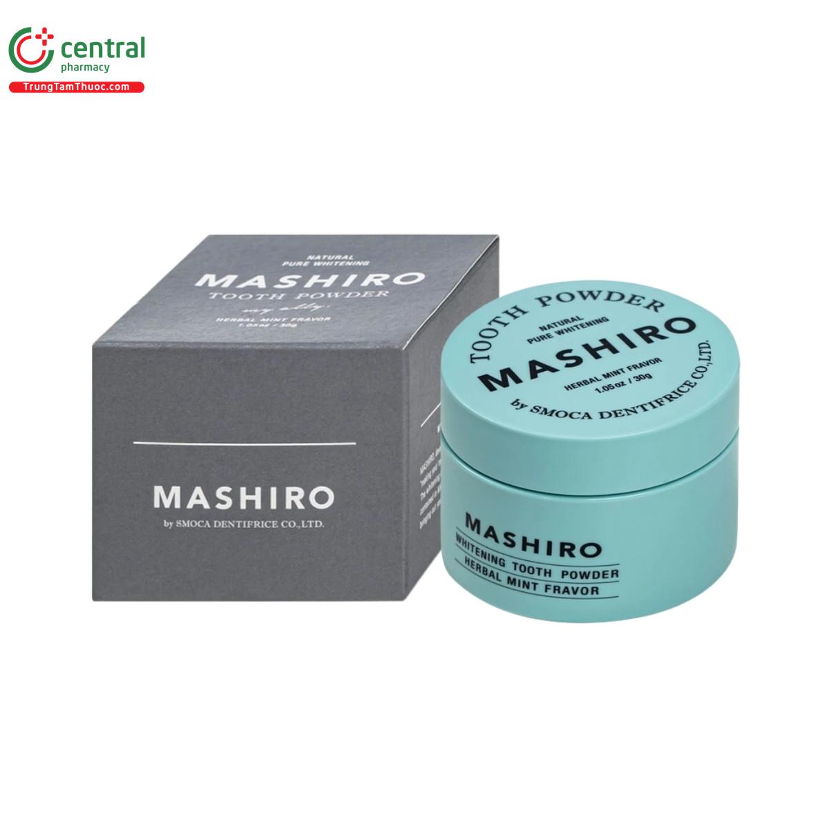 mashiro tooth powder herbal mint flavor 2 I3611