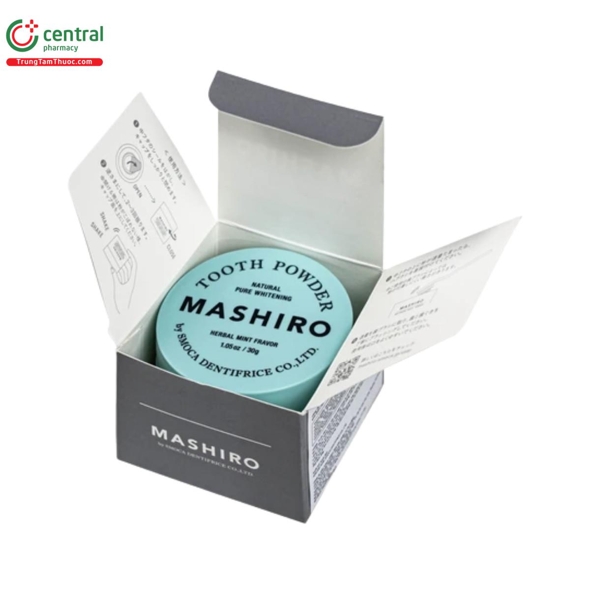 mashiro tooth powder herbal mint flavor 9 P6163