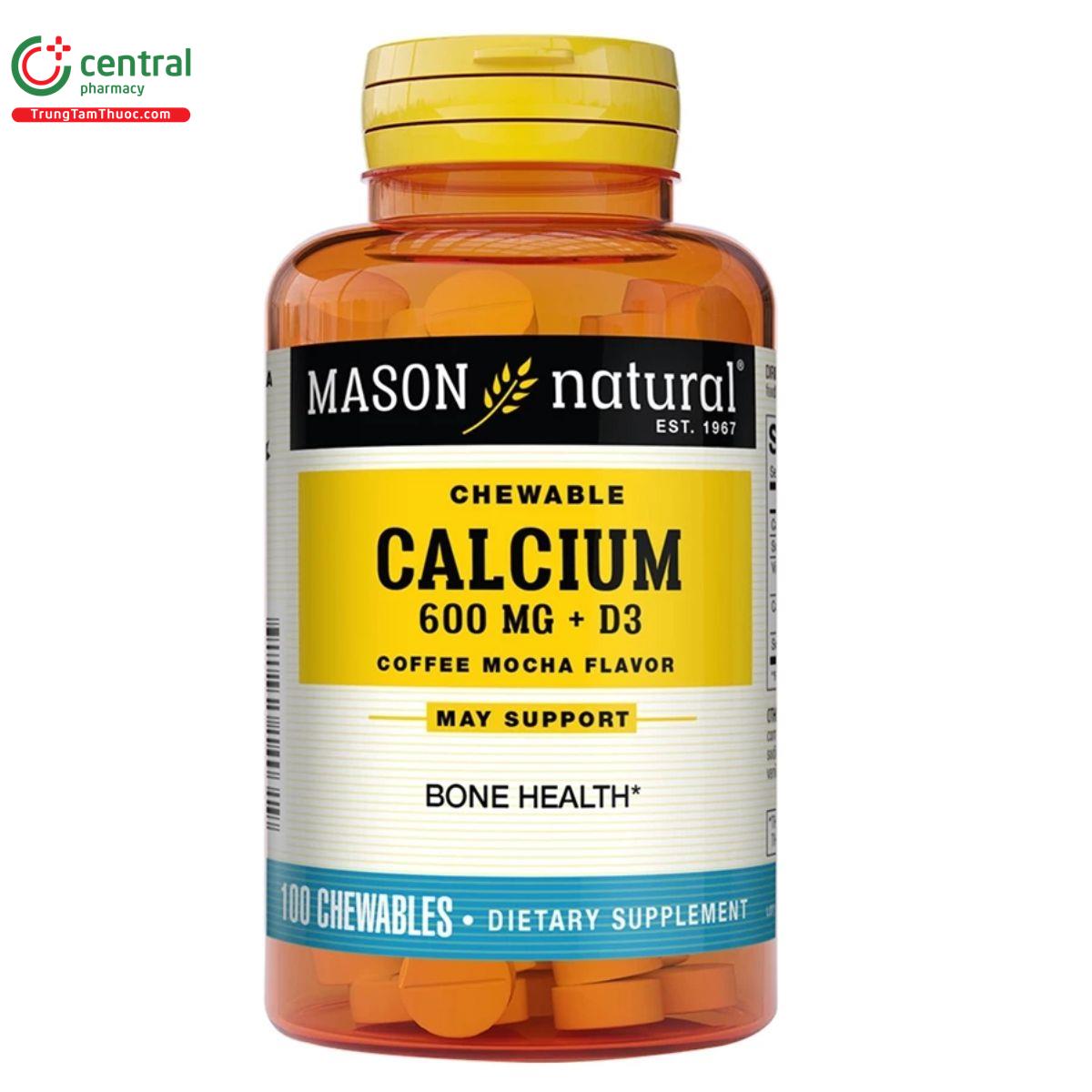 mason natural chewable calcium 600mg d3 1 B0002