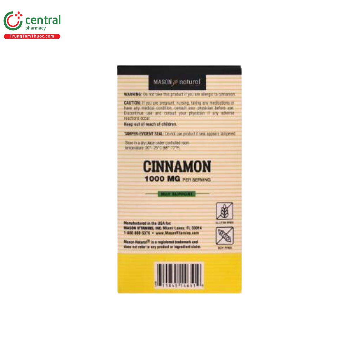 mason natural cinnamon 1000mg 4 D1588